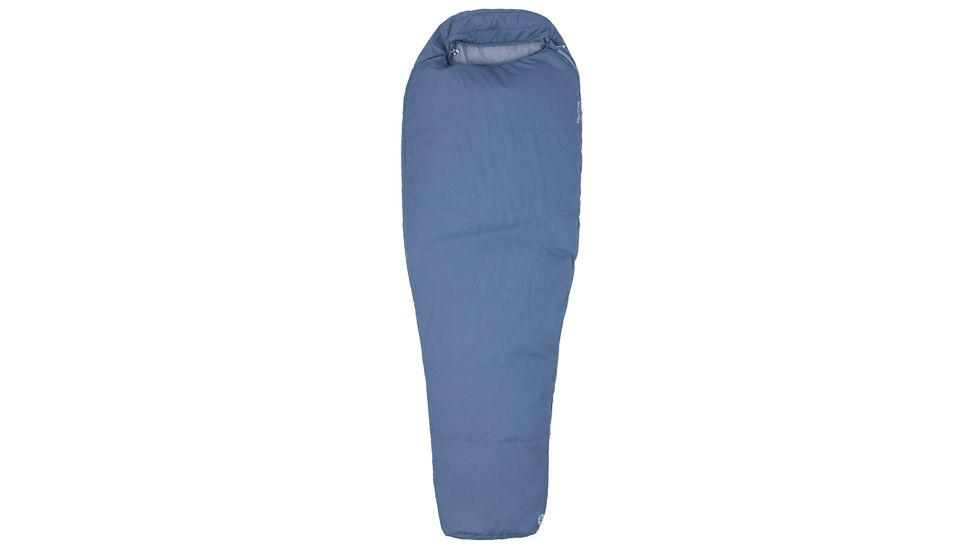Marmot Nanowave 55 Sleeping Bag, Steel Onyx, Regular, Left Zip, 38780-1515-LZ