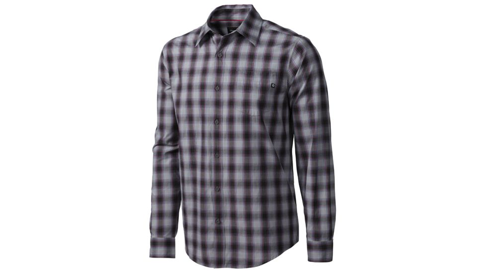 Marmot Narrows Long Sleeve Shirt - Men's-Steel-Medium