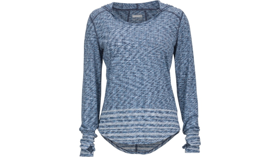 Marmot Natasha Burnout Hoodie - Women's -Arctic Navy-Small
