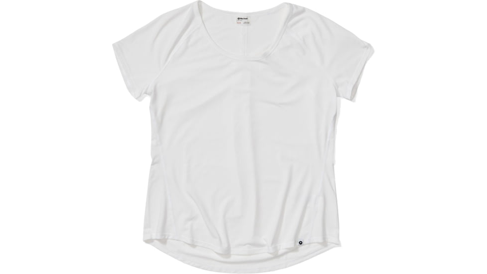 Marmot Neaera Short Sleeve - Womens, White, Large, 47020-080-L