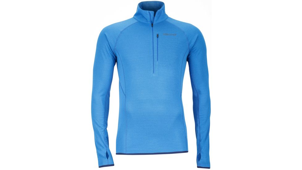 Marmot Neothermo 1/2 Zip - Men's -Skyline Blue-Medium