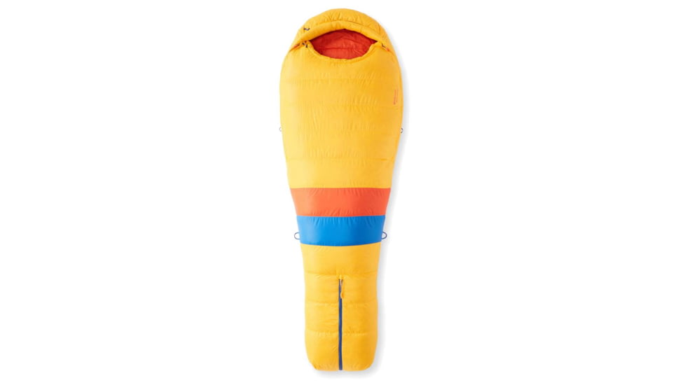 Marmot Never Summer Sleeping Bags - Mens, Solar/Red Sun, Dual-Zip, M12791-19622-DZ