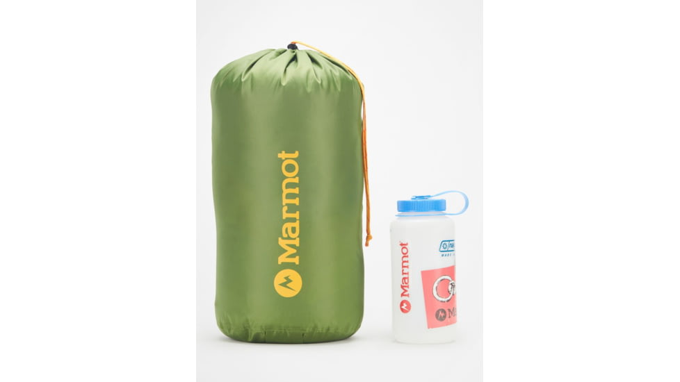Marmot Never Winter Sleeping Bags - Mens, Nori/Red Sun, Dual-Zip, M12782-19627-DZ