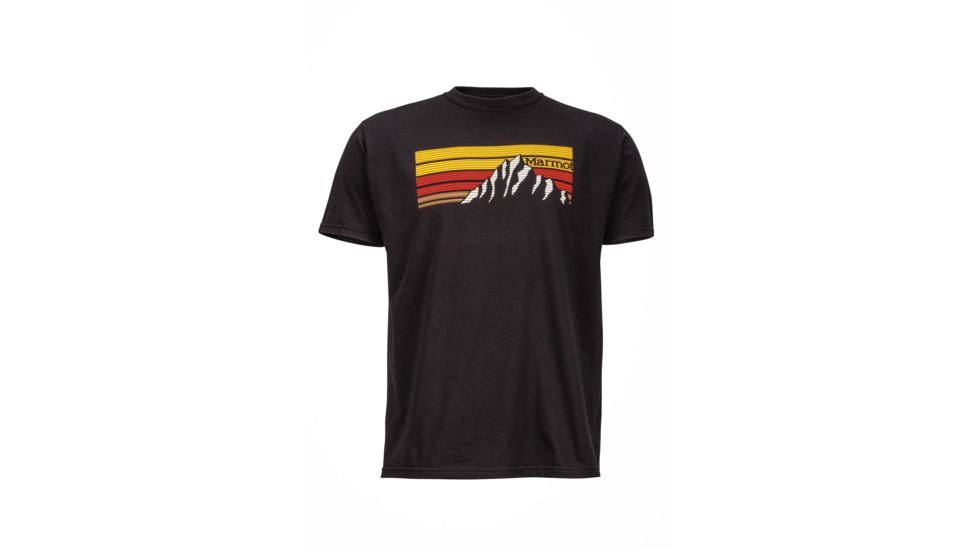Marmot Norse Tee Short Sleeve - Men's -Black-Medium