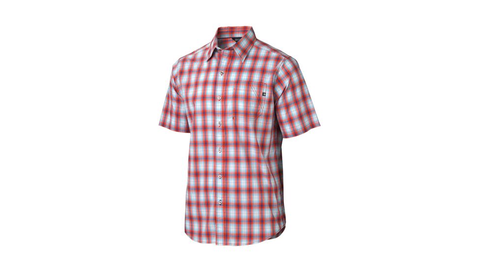 Marmot Norwood Short Sleeve Shirt - Men's-Red Spice-Small