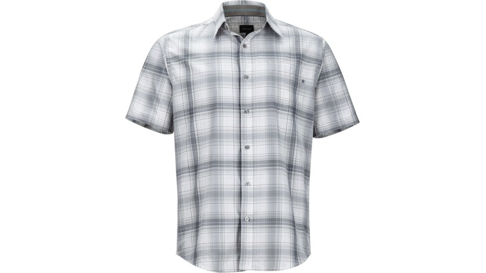 Marmot Notus Short Sleeve Shirt - Men's-Steel-Medium