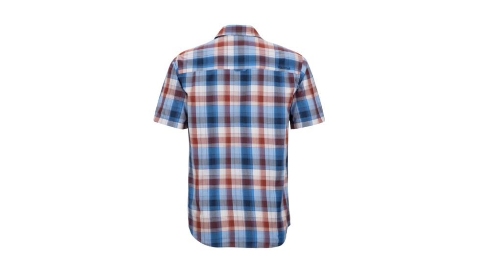 Marmot Notus Short Sleeve Shirt - Mens, Varsity Blue, L 44350-3488-L