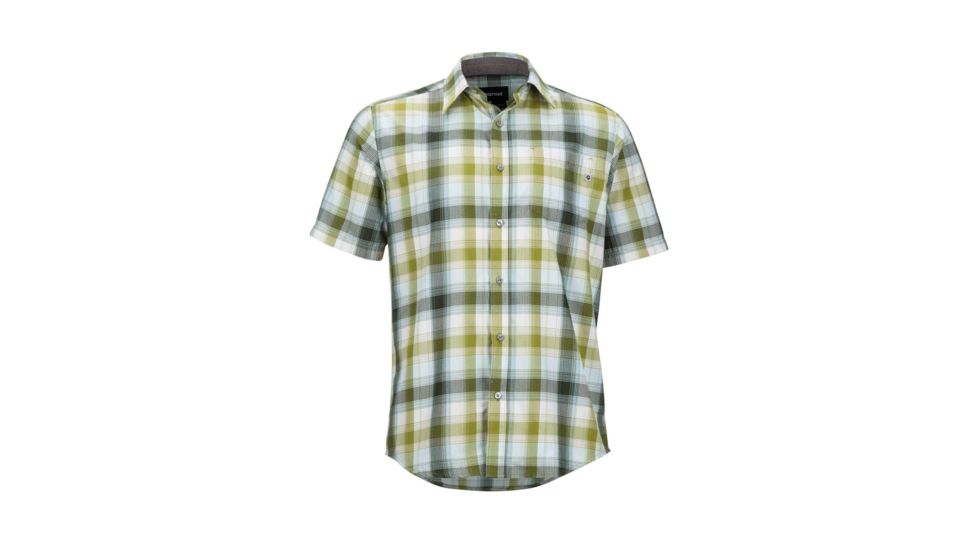 Marmot Notus Short Sleeve Shirt - Mens, Cilantro, L 44350-4440-L