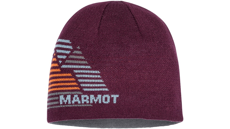 Marmot Novelty Reversible Beanie, Fig, 13880-6403-Fig-ONE