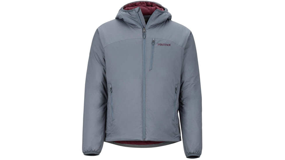 Marmot Novus Hoody - Men's, Steel Onyx, Large, 81240-1515-Steel Onyx-L