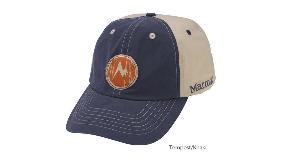 Marmot Nylon M-Dot Cap - Fire/Khaki