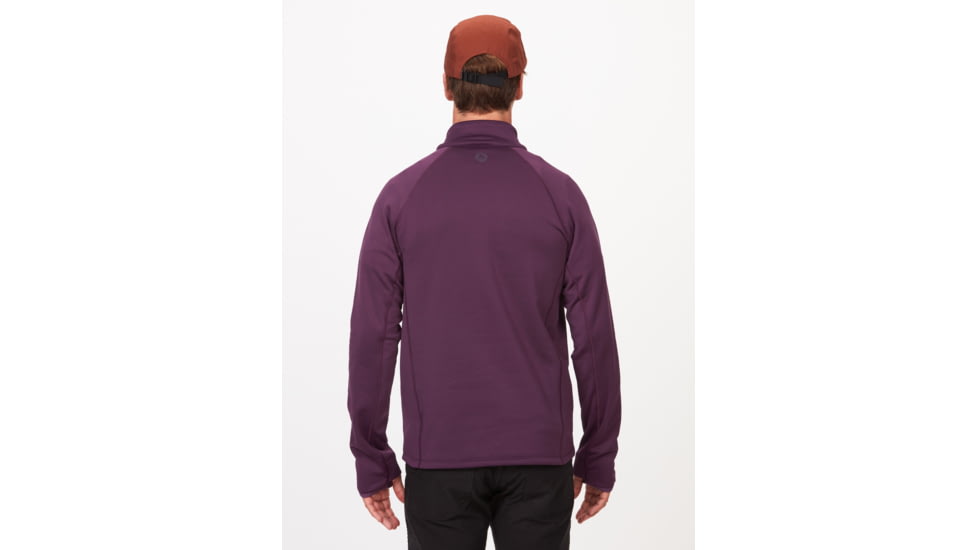 Marmot Olden Polartec 1/2 Zip - Mens, Purple Fig, Medium, M13183-22260-M
