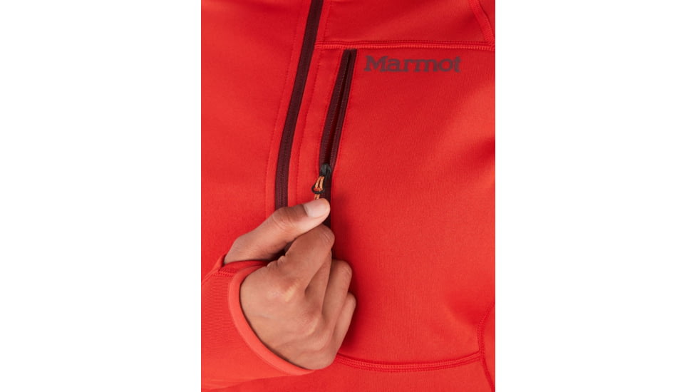 Marmot Olden Polartec 1/2 Zip - Womens, Cairo, Extra Small, M13187-6361-XS