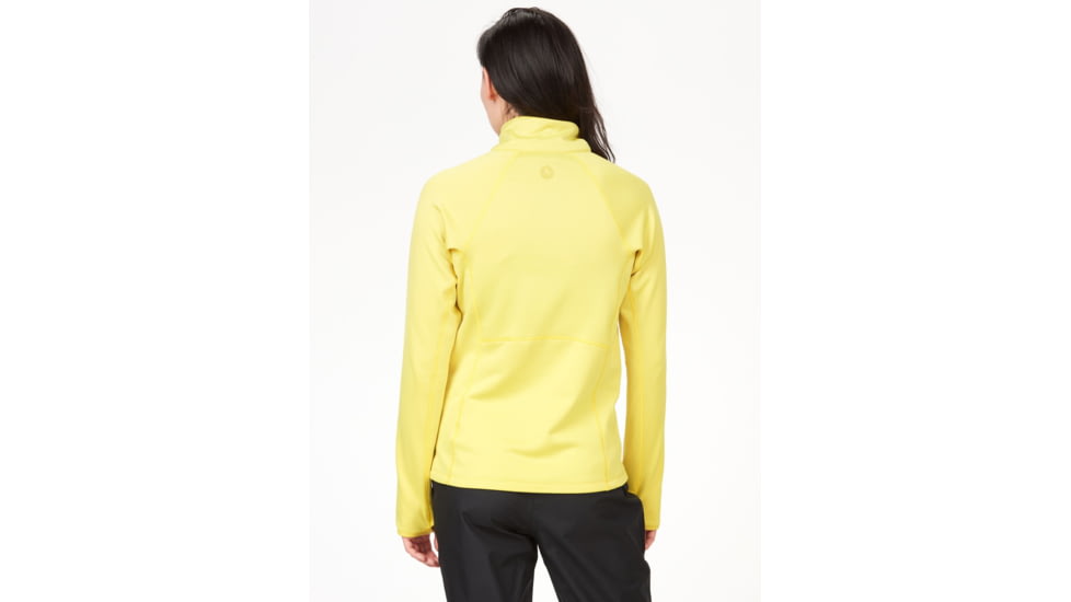 Marmot Olden Polartec 1/2 Zip - Womens, Limelight, Small, M13187-21536-S