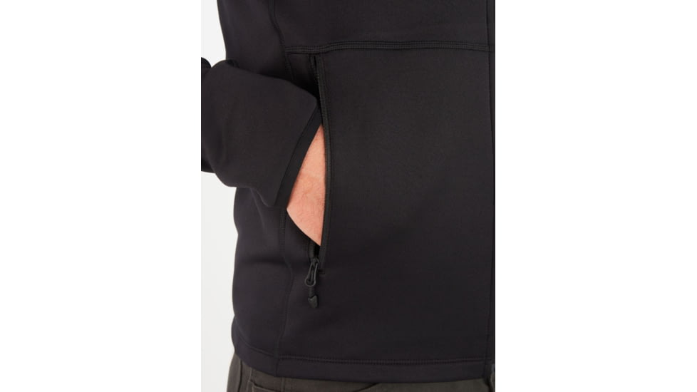 Marmot Olden Polartec Hoody - Men's, Large, Black, M13182-001-L