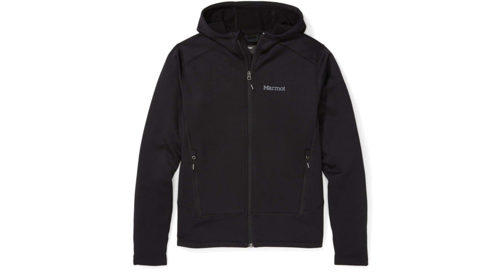 Marmot Olden Polartec Hoody - Men's, Medium, Black, 12030-001-M