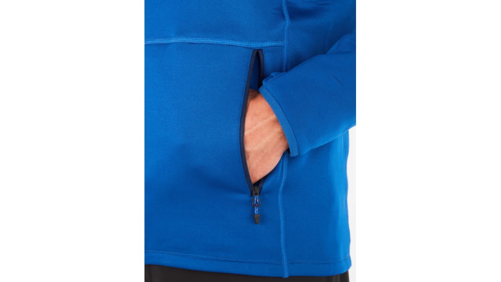 Marmot Olden Polartec Hoody - Men's, Large, Dark Azure, M13182-2059-L