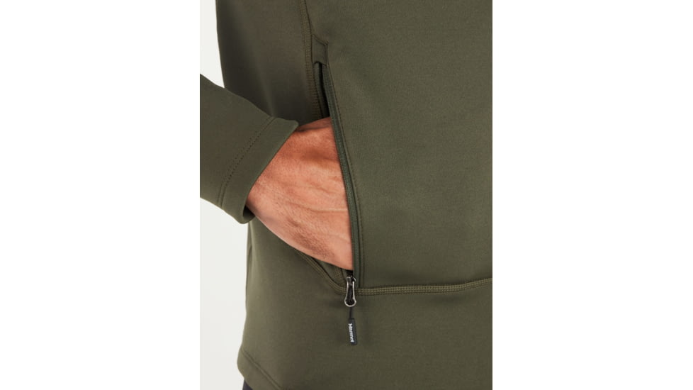 Marmot Olden Polartec Hoody - Men's, Large, Nori, 12030-4859-L