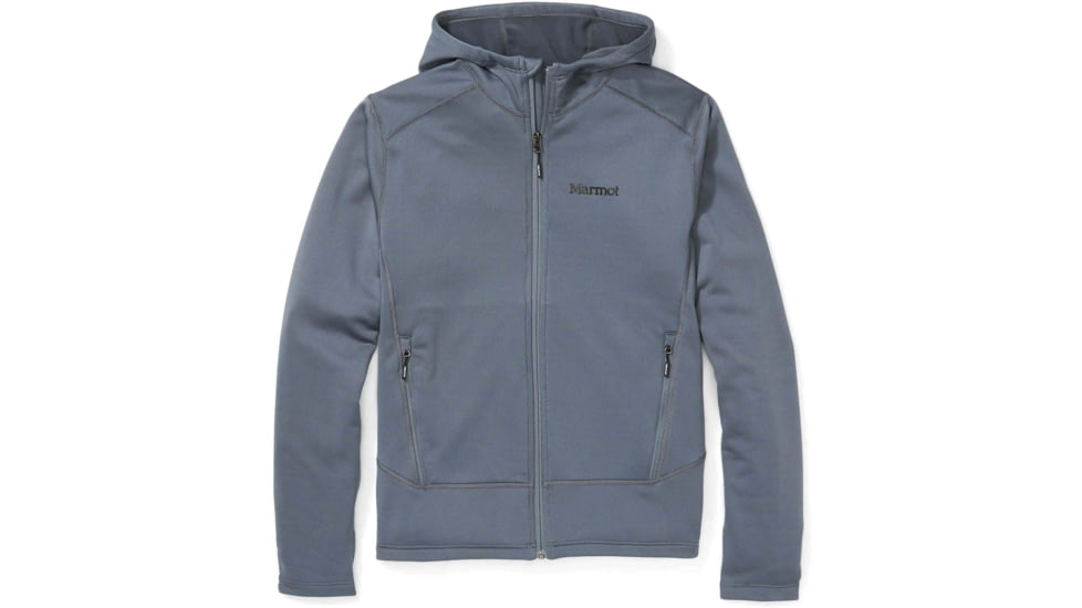 Marmot Olden Polartec Hoody - Men's, Medium, Steel Onyx, 12030-1515-M