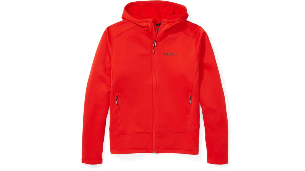 Marmot Olden Polartec Hoody - Men's, Small, Victory Red, 12030-6702-S