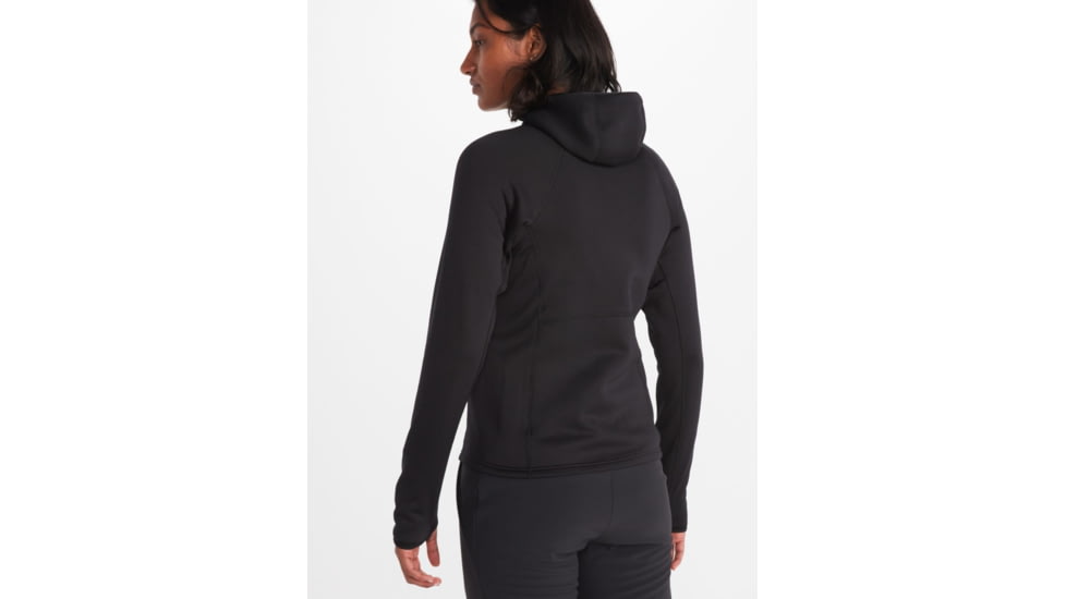 Marmot Olden Polartec Hoody - Womens, Black, Extra Large, M13186-001-XL
