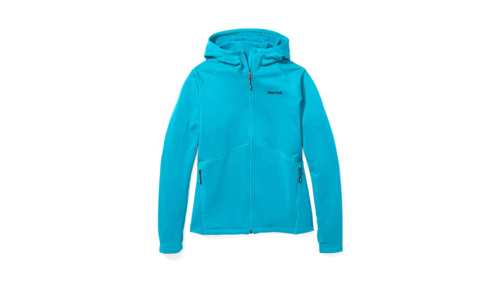 Marmot Olden Polartec Hoody - Women's, Enamel Blue, Small, 13290-2210-S