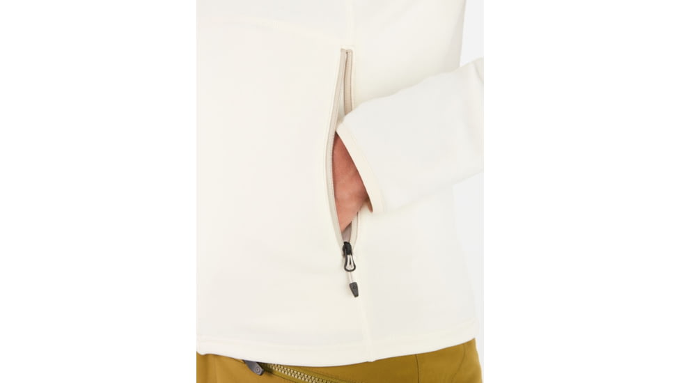 Marmot Olden Polartec Hoody - Womens, Papyrus, Extra Large, M13186-7395-XL