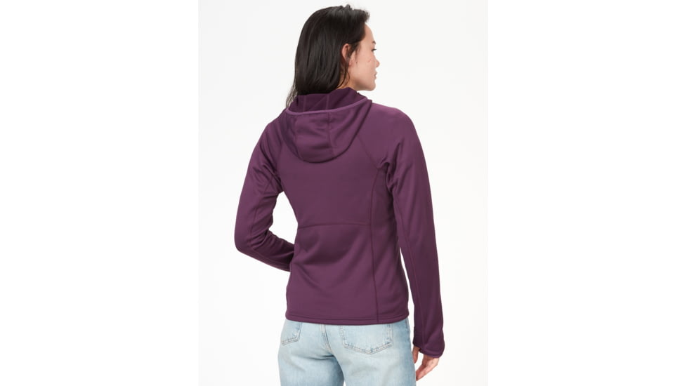Marmot Olden Polartec Hoody - Womens, Purple Fig, Large, M13186-22260-L