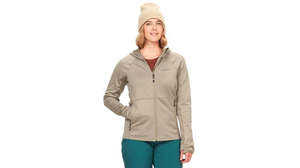 Marmot Olden Polartec Hoody - Womens, Vetiver, Large, M13186-21543-L