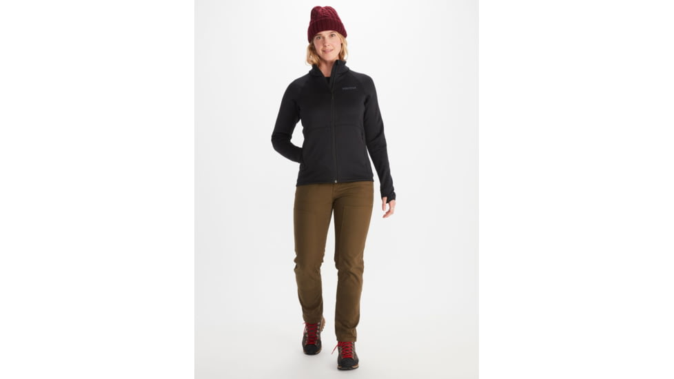 Marmot Olden Polartec Jacket - Womens, Black, Large, M13185-001-L