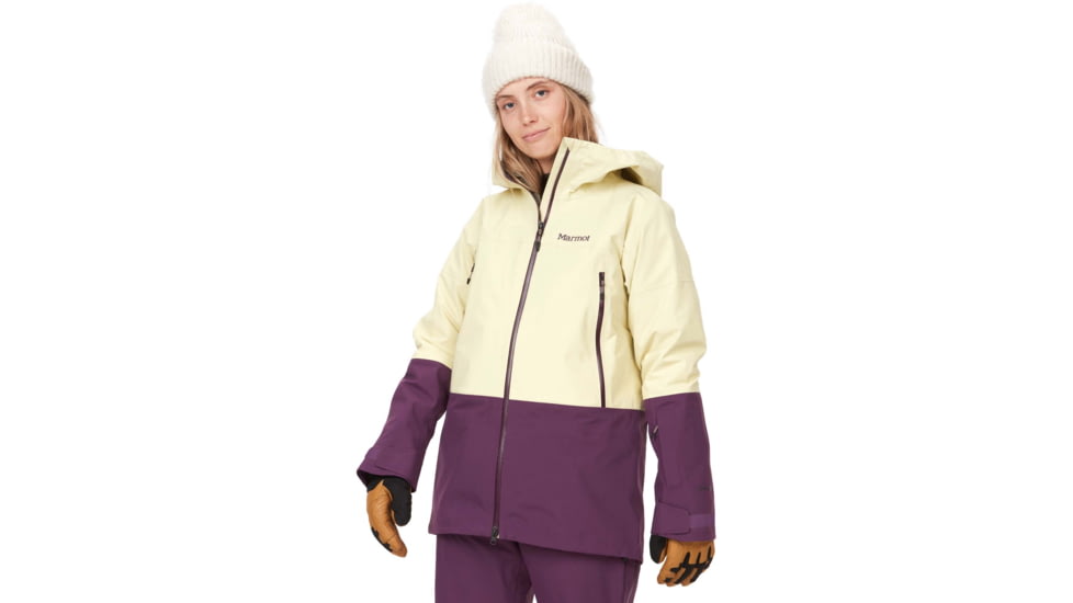 Marmot Orion GORE-TEX Jacket - Women's, Large, Wheat/Purple Fig, M13209-22498-L