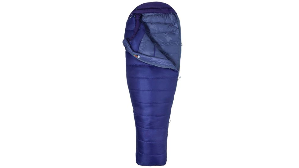 Marmot Ouray Sleeping Bag - Womens, Electric Purple/Royal Grape, Long, Left Zip, 29950-6999-LZ