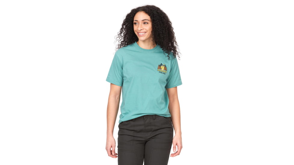 Marmot Outdoor Marty Short Sleeve Tee - Womens, Blue Agave, Small, M14847-3637-S