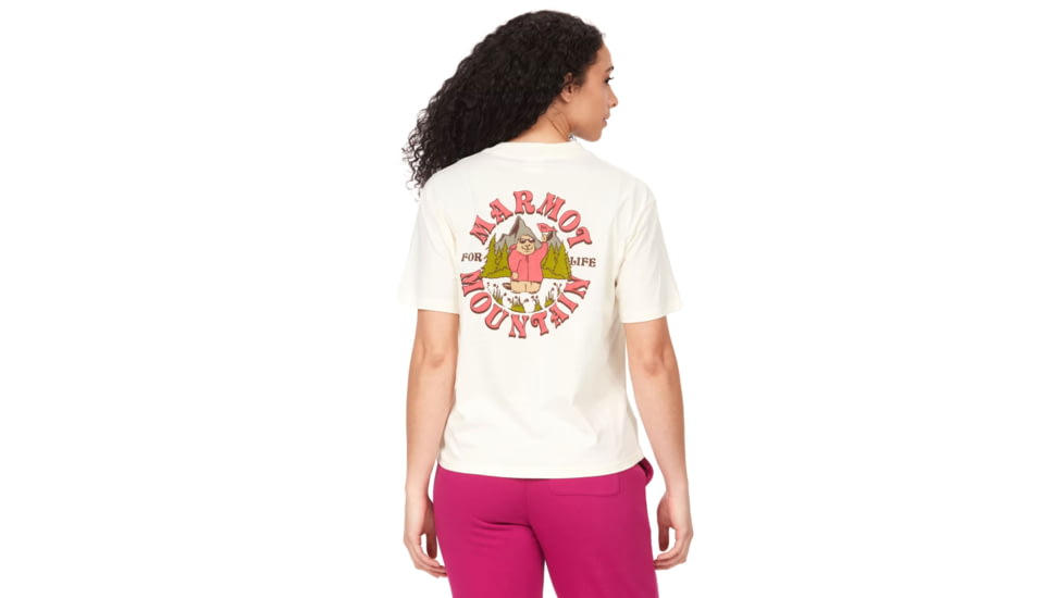Marmot Outdoor Marty Short Sleeve Tee - Womens, Papyrus, Extra Large, M14847-7395-XL