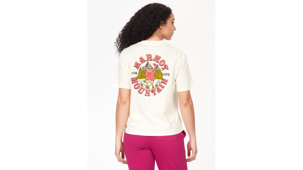 Marmot Outdoor Marty Short Sleeve Tee - Womens, Papyrus, Small, M14847-7395-S