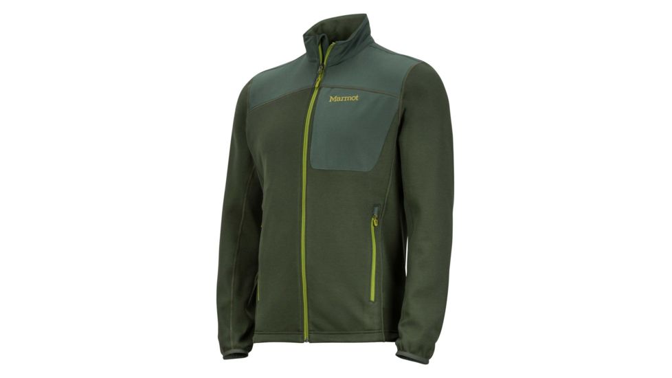 Marmot Outland Fleece Jacket - Mens, Crocodile, Extra Large 84520-4764-XL