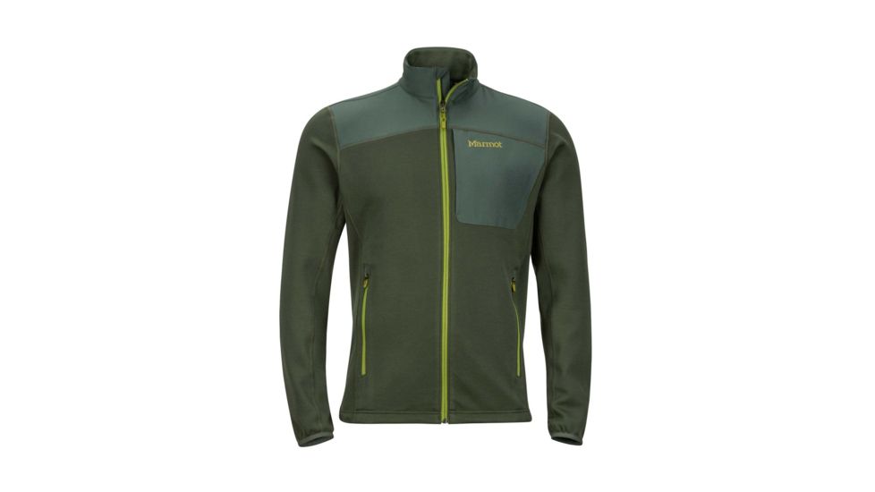 Marmot Outland Fleece Jacket - Mens, Crocodile, Extra Large 84520-4764-XL