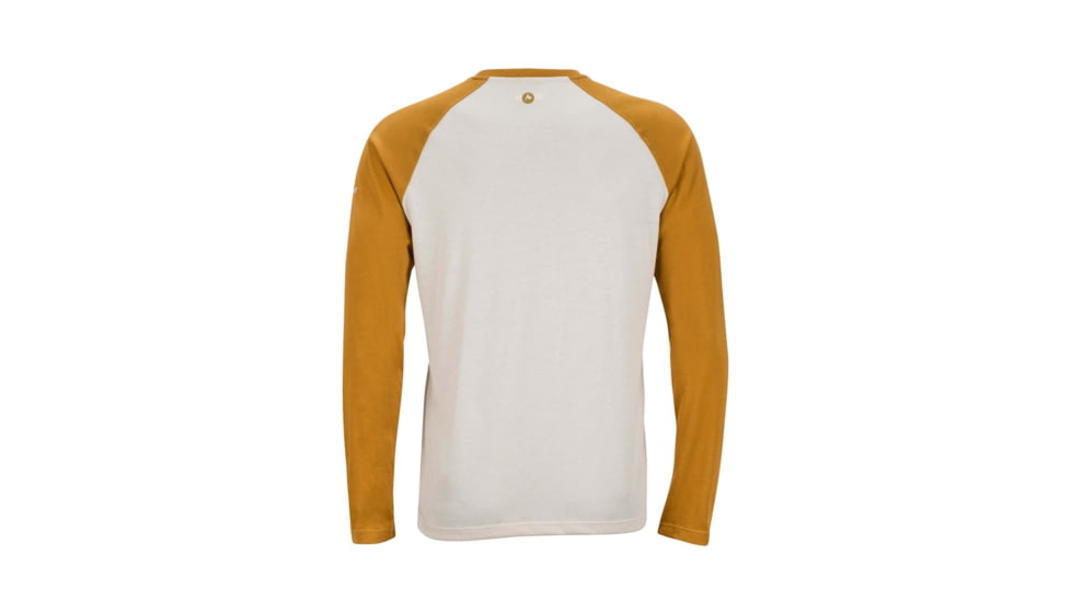 Marmot Owens Long Sleeve T-Shirt - Mens, Oatmeal/Dirty Gold, Small 43790-7790-S
