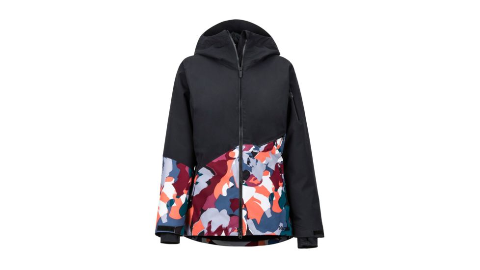 Marmot Pace Jacket - Womens, Black/Multi Pop Camo, Medium, 79700-B/MPC-M-DEMO