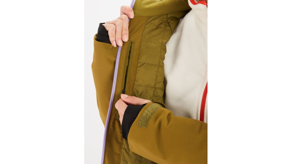 Marmot Pace Jacket - Womens, Military Green, Large, M13163-4050-L