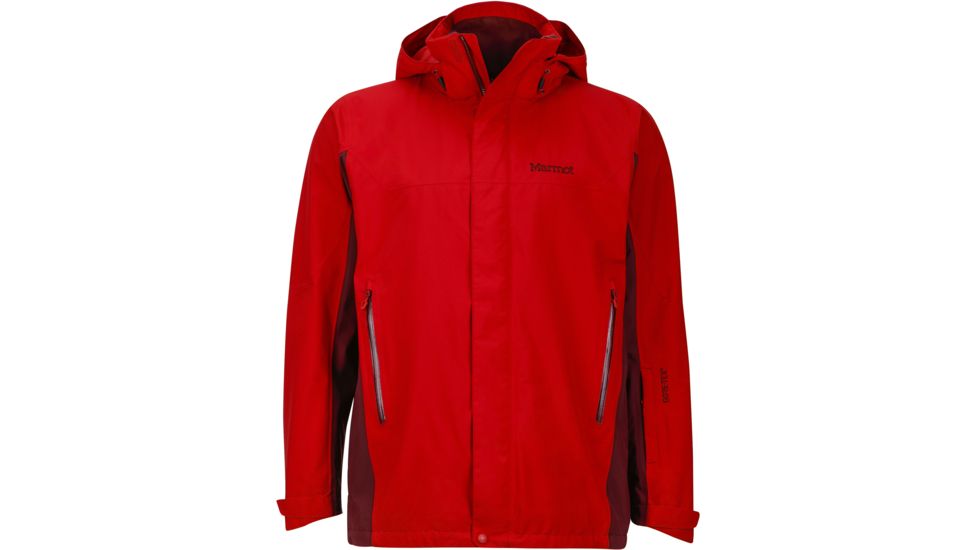 Marmot Palisades Jacket - Men's-Team Red/Port-Small