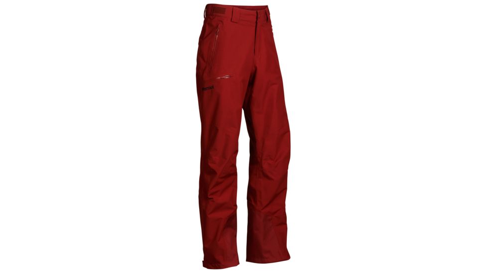 Marmot Palisades Pant - Men's-Dark Crimson-Small