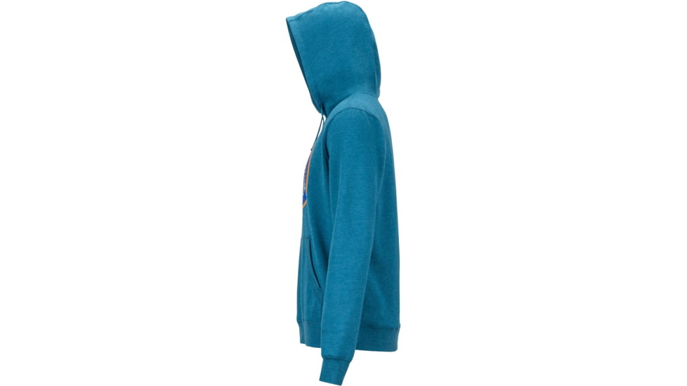 Marmot Peakview Hoody - Mens, Moroccan Blue Heather, Large, 42560-3571-L