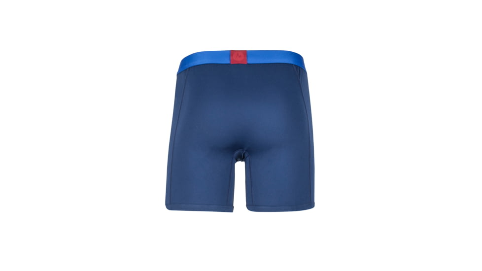 Marmot Performance Boxer Briefs 6 Inch - Mens, Arctic Navy, Large, 10460-2975-L
