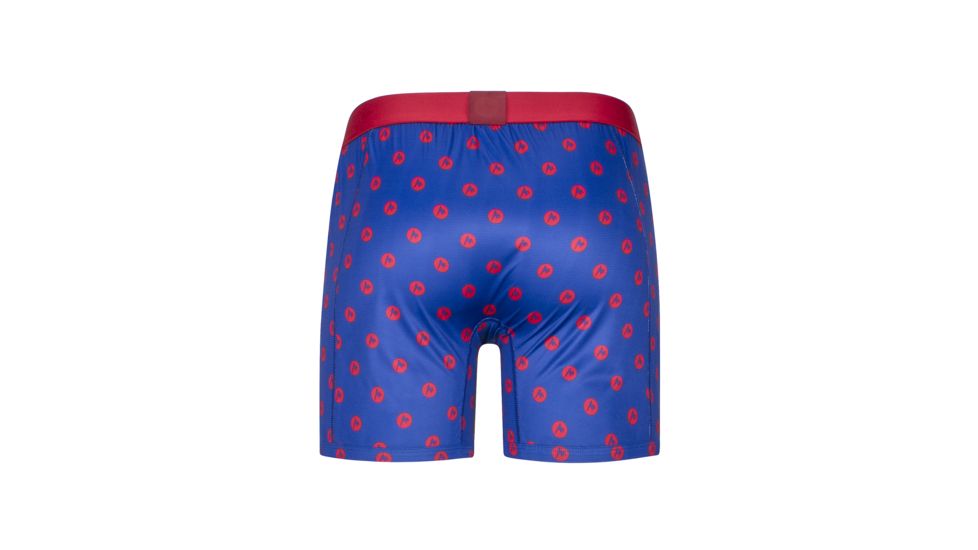 Marmot Performance Boxer Briefs 6 Inch - Mens, Dot, Large, 10460-8735-L