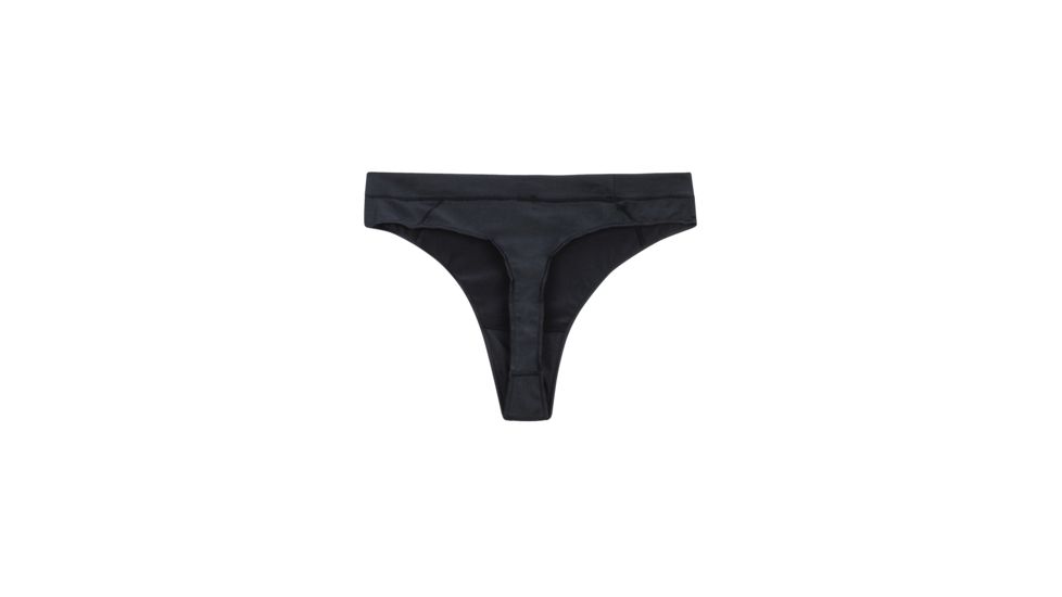 Marmot Performance Thong Briefs - Womens, Black, Extra Small, 13270-001-XS