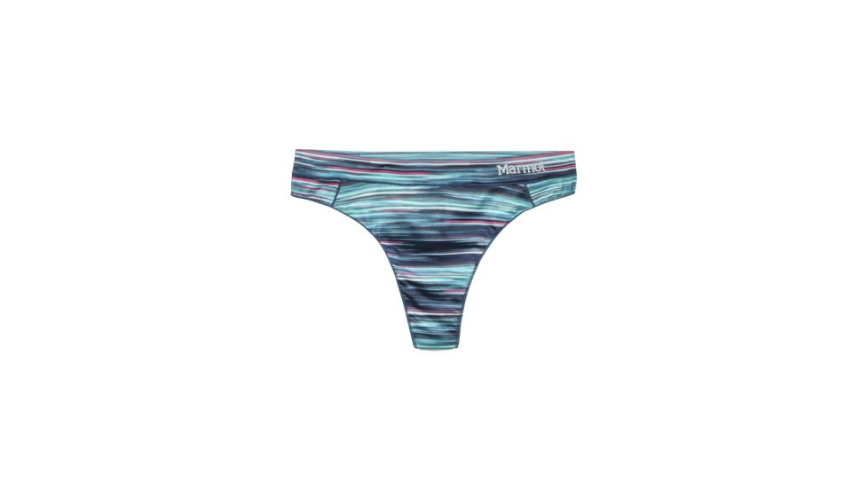 Marmot Performance Thong Briefs - Womens, Haze, Large, 13270-8072-L