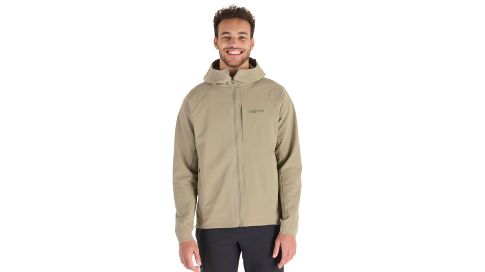 Marmot Pinnacle DriClime Hoody - Men's, Vetiver, 2XL, M15385-21543-XXL