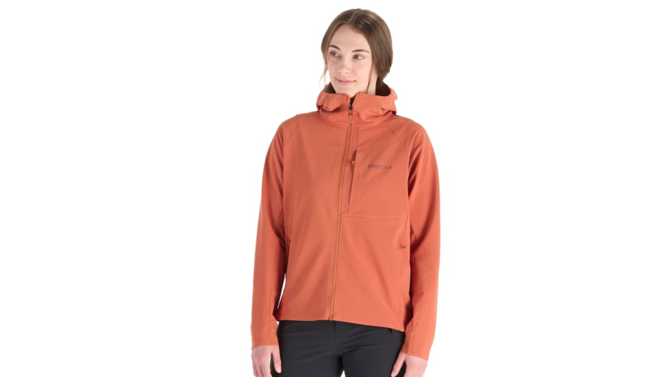 Marmot Pinnacle DriClme Hoody - Women's, Auburn, Medium, M15395-9011-M
