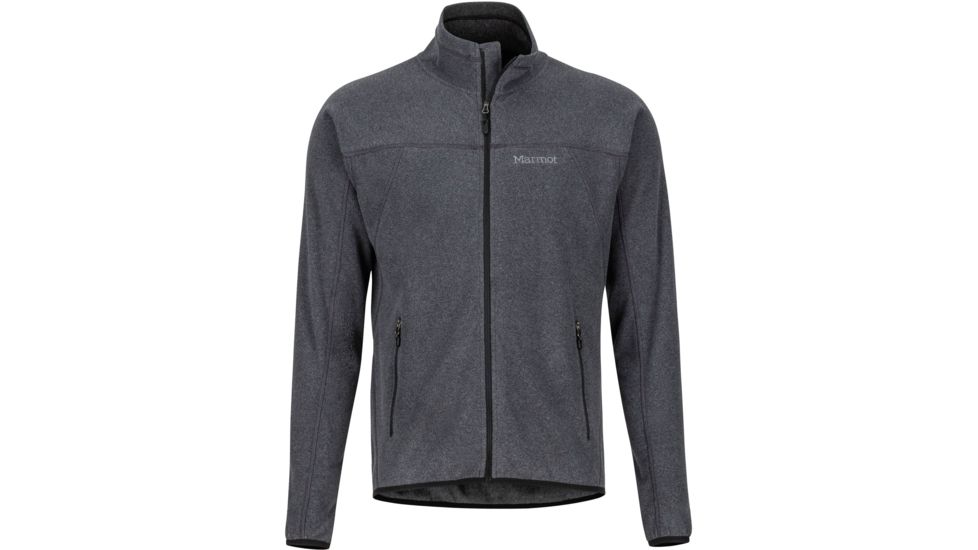 Marmot Pisgah Fleece Jacket - Men's, Black, Large, 81810-001-L